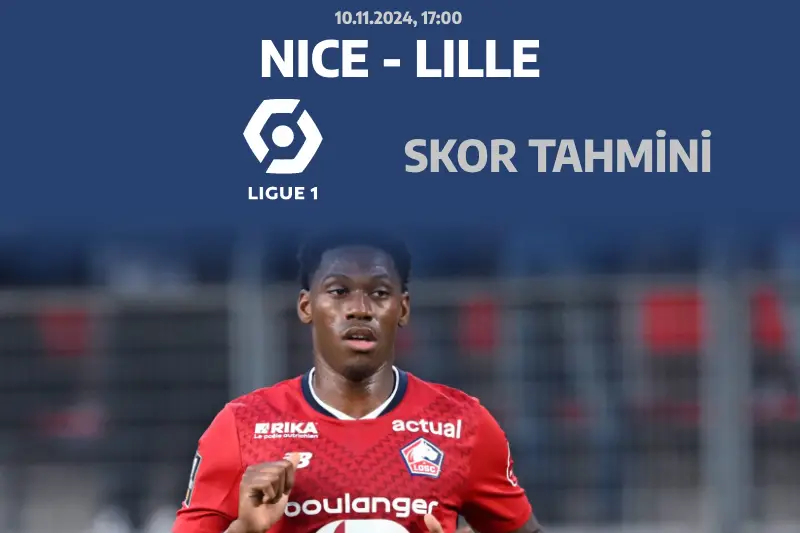 Nice ve Lille futbol takımları arasındaki çekişmeli maç